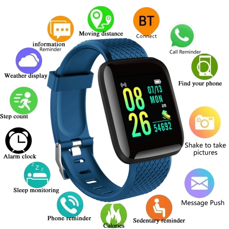 Smartwatch Digital Watches For Women - Jam Tangan Pintar Olahraga Gelang Kebugaran