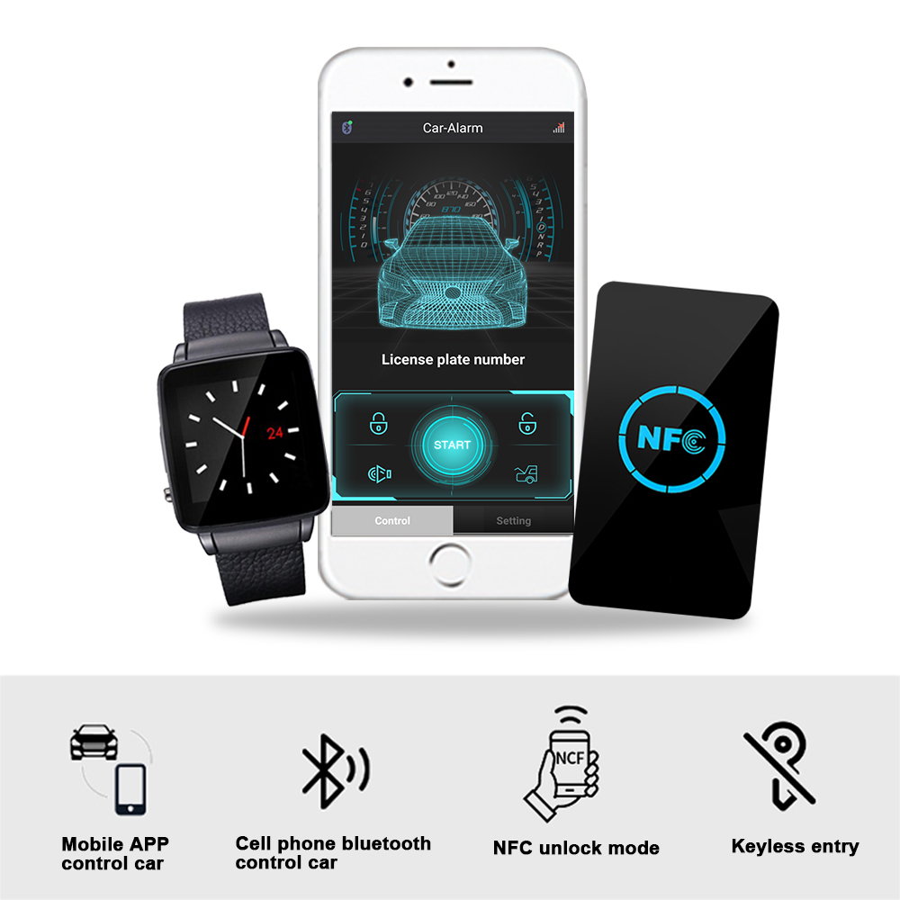 Smartwatch Watches With Bluetooth - Jam tangan ponsel NFC yang dimodifikasi