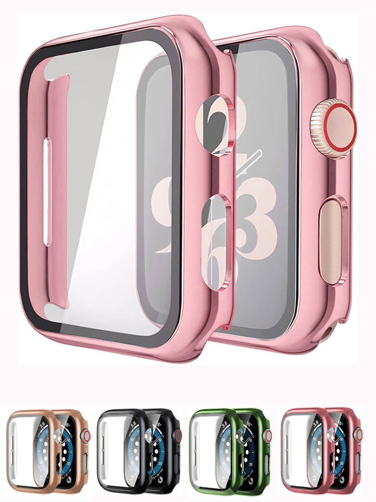 Smartwatch Watches Girls - Kaca + casing untuk Apple Watch