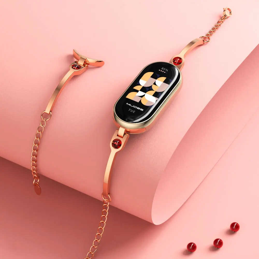 Smartwatch Watches Girls - Tali pengganti baja tahan karat untuk