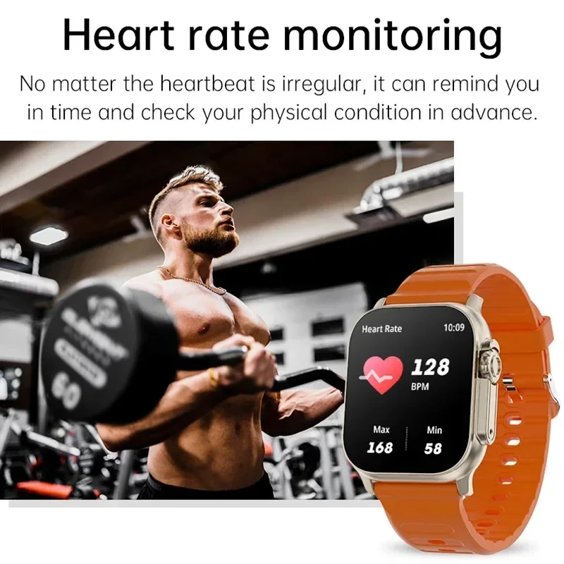 Jam Tangan Baru T10 Ultra Smar - Smartwatch Watches With Bluetooth ulasan dan harga