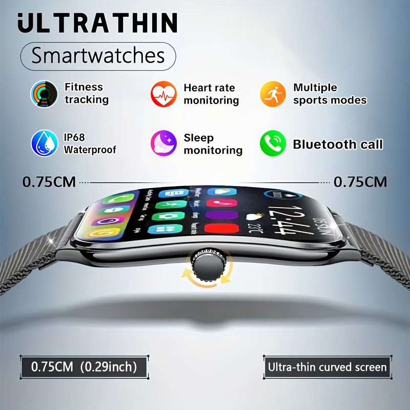 Jam Tangan Pintar Ultra Tipis  - Smartwatch Sports Watches For Women ulasan dan harga