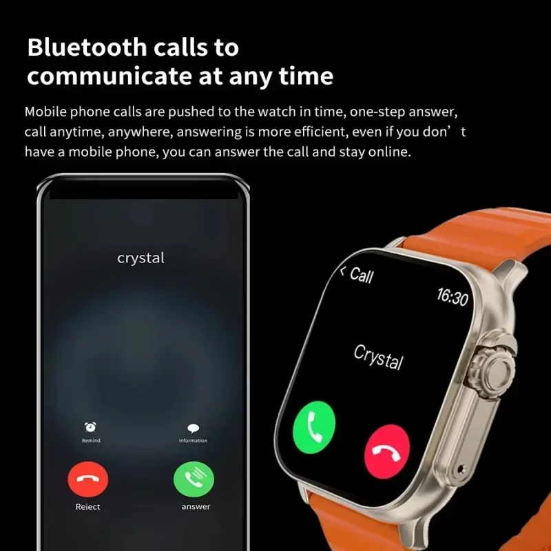 Jam Tangan Baru T10 Ultra Smar - Smartwatch Watches Girls ulasan dan harga