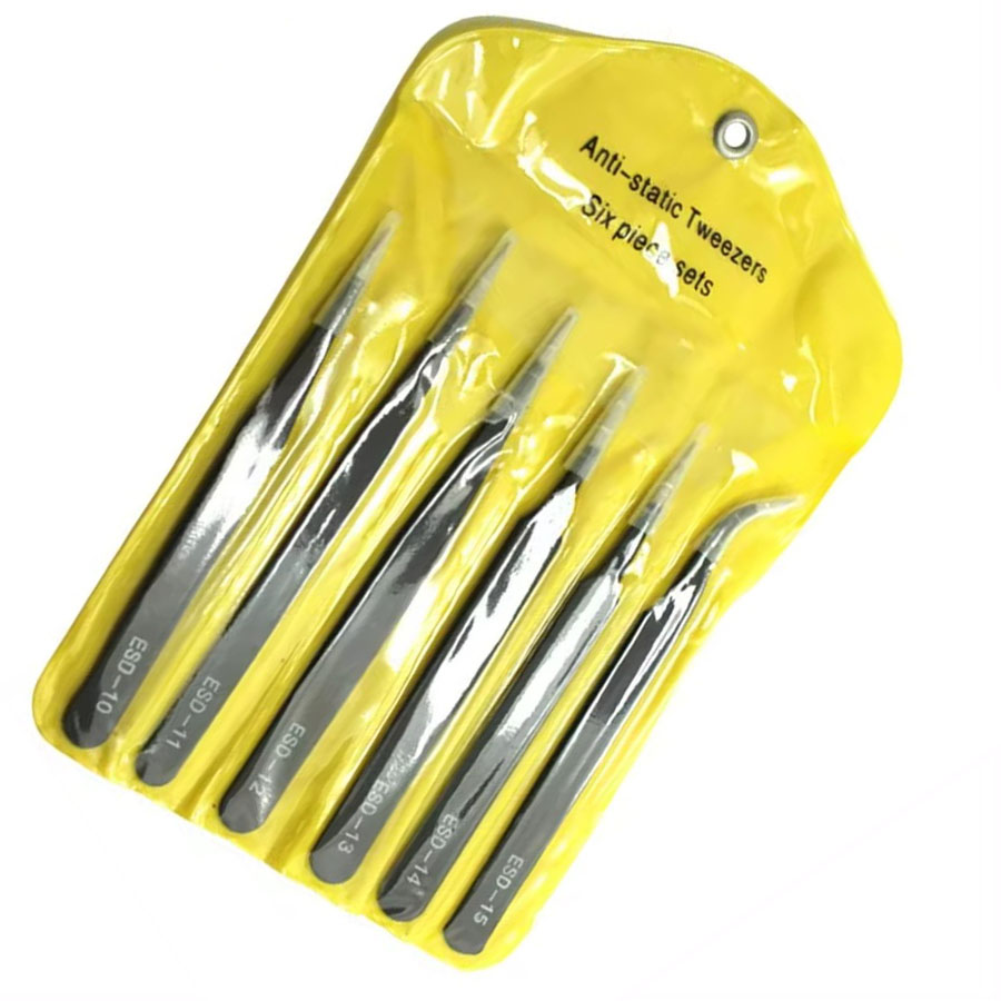 6 Buah/Set Pinset Anti Statis  - Watch Watch Xs ulasan dan harga