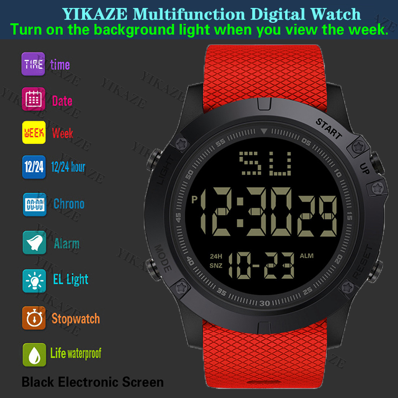 Y08 jam tangan olahraga Digita - Kids Watches Not Smartwatch ulasan dan harga