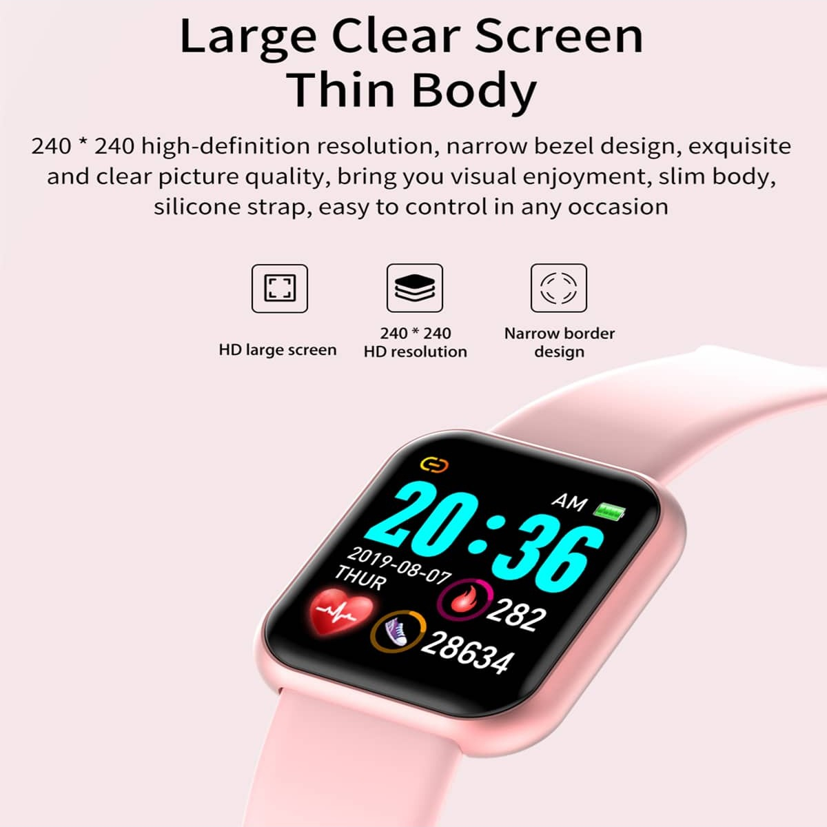 Jam tangan pintar pengingat pe - Smartwatch Digital Watches For Women ulasan dan harga