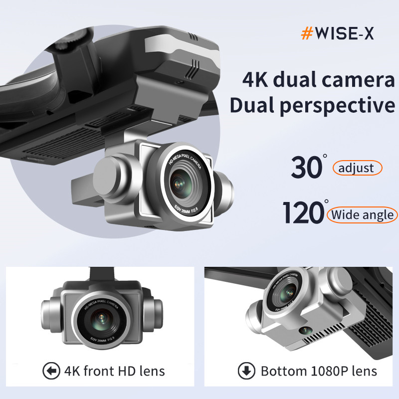 Drone V14 kamera ganda HD 4K,  - Hybrid Smartwatch ulasan dan harga