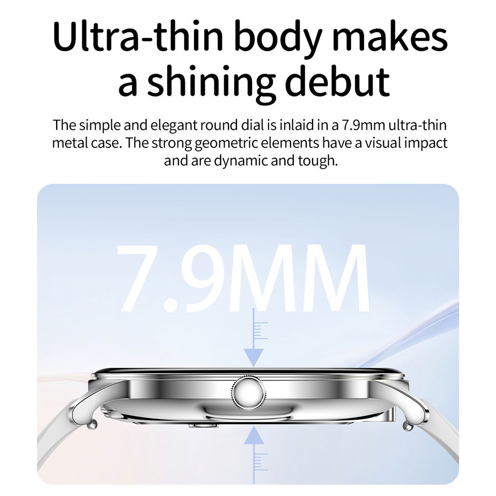 Jam Tangan Pintar AMOLED Ultra - Smartwatch Digital Watches For Women ulasan dan harga