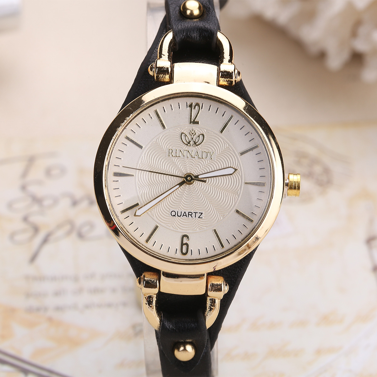 Jam tangan wanita, arloji kuar - Minimalist Thin Watch ulasan dan harga