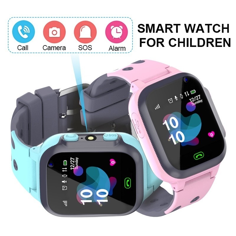 Jam Tangan Pintar Anak Jam Tan - Smartwatch Watches Girls ulasan dan harga