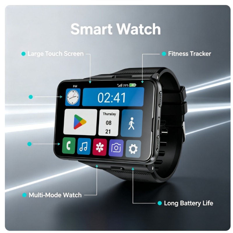 Jam Tangan Pintar S999 Plus, S - Smartwatch Watches With Bluetooth ulasan dan harga
