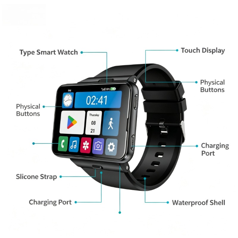 Jam Tangan Pintar S999 Plus, S - Smartwatch Watches With Bluetooth ulasan dan harga