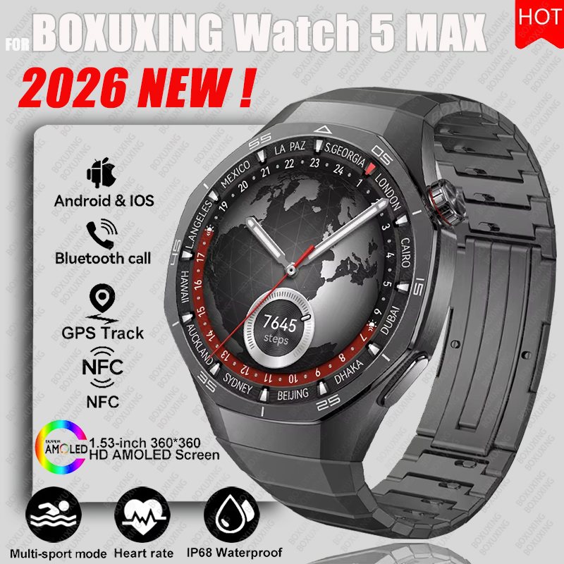Jam Tangan BOXUXING 5 MAX 2026 - Hybrid Smartwatch ulasan dan harga