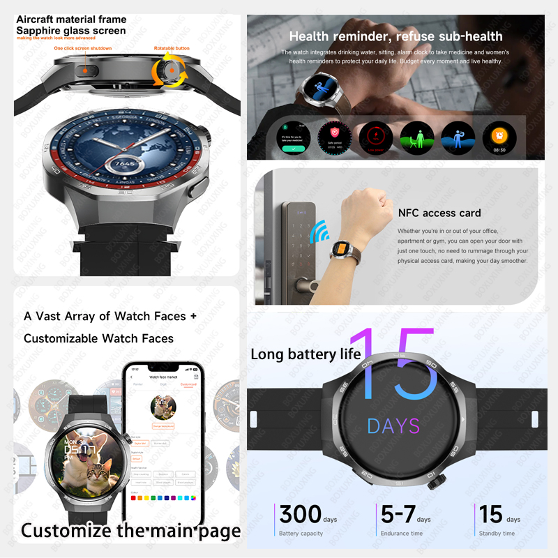 Jam Tangan BOXUXING 5 MAX 2026 - Hybrid Smartwatch ulasan dan harga