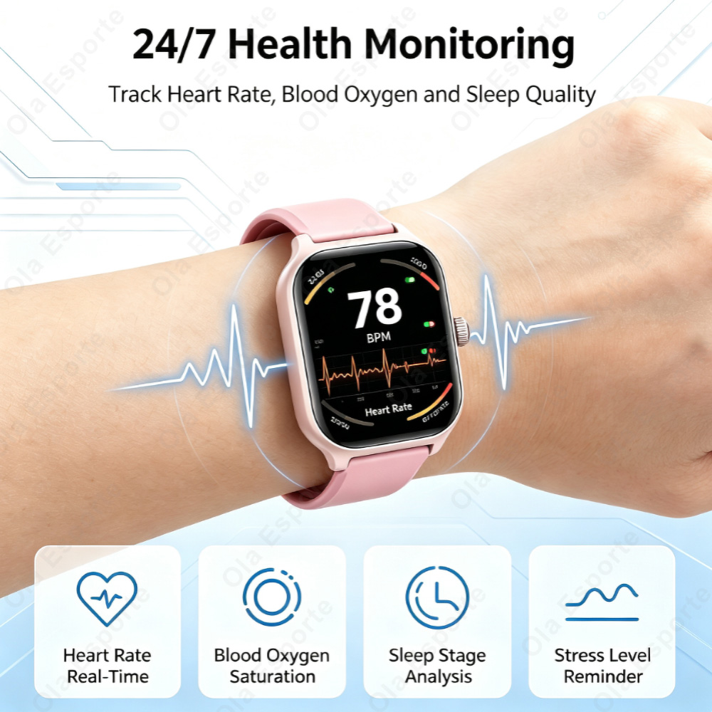 Jam Tangan Pintar Plus Pria Wa - Smartwatch Digital Watches For Women ulasan dan harga