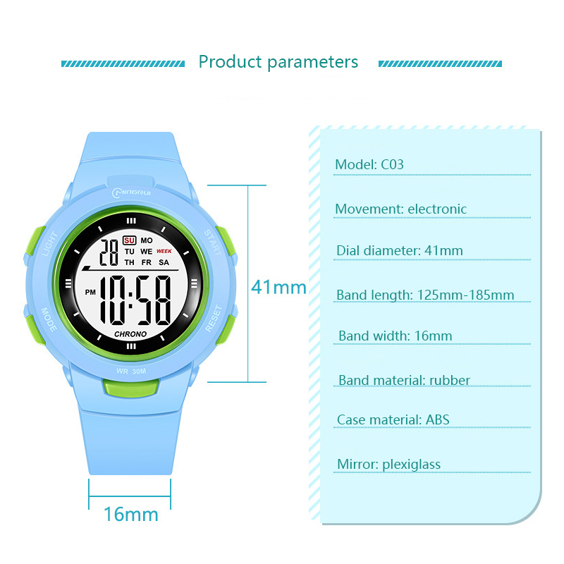 Utthai jam tangan anak jam tan - Smartwatch Watches Girls ulasan dan harga